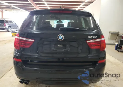 2017 BMW X3 Sdrive28I из США, поврежденный, VIN 5UXWZ7C35H0X40443